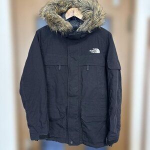 THE NORTH FACE McMurdo Parka Black Down Jacket